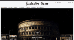 Desktop Screenshot of exclusivegame.com